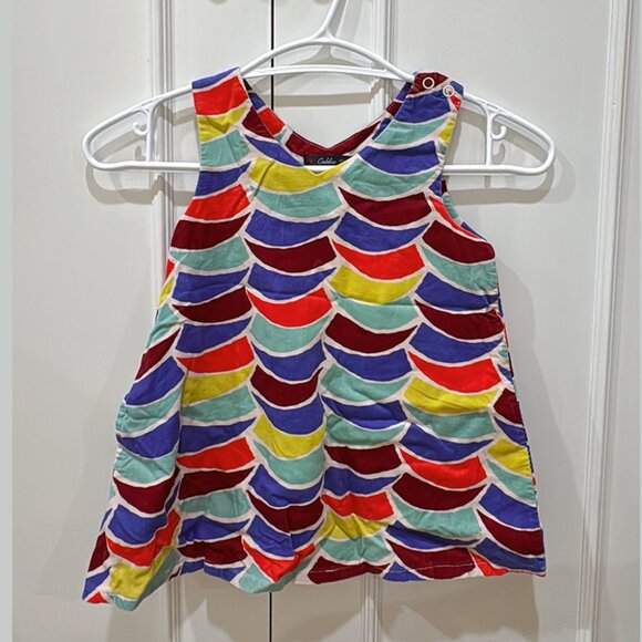 kids corduroy printed dress SIZE 95CM - Picture 1 of 3